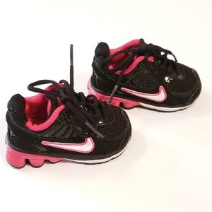 Toddler Nike Shox - Pink/Black/White